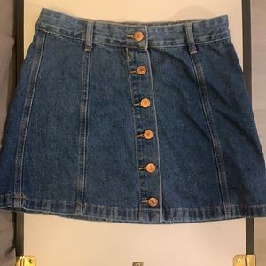 Jean skirt
